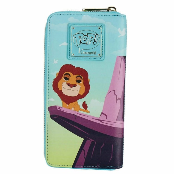 🆕 Funko Pop! by Loungefly The Lion King Pride Rock Zip Around Wallet - Picture 2 of 4